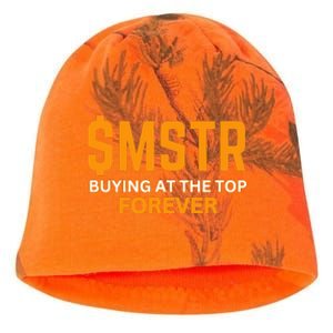 $Mstr Buying At The Top Forever Microstrategy Bitcoin Kati - Camo Knit Beanie