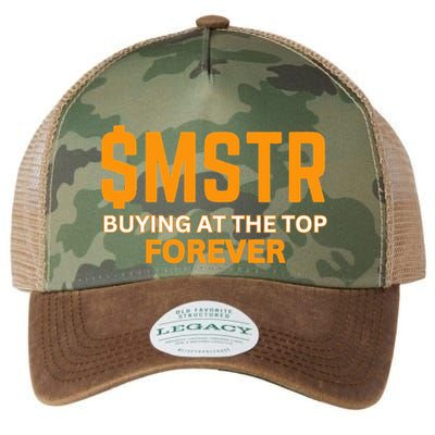 $Mstr Buying At The Top Forever Microstrategy Bitcoin Legacy Tie Dye Trucker Hat