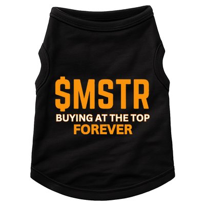 $Mstr Buying At The Top Forever Microstrategy Bitcoin Doggie Tank