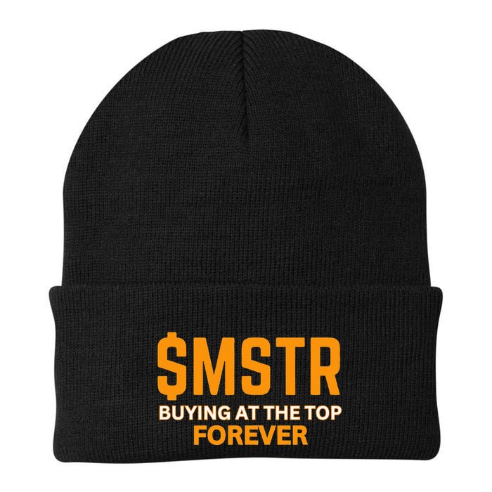 $Mstr Buying At The Top Forever Microstrategy Bitcoin Beanie