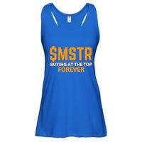 $Mstr Buying At The Top Forever Microstrategy Bitcoin Ladies Essential Flowy Tank