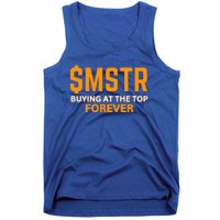 $Mstr Buying At The Top Forever Microstrategy Bitcoin Tank Top