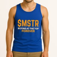 $Mstr Buying At The Top Forever Microstrategy Bitcoin Tank Top