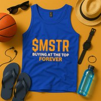 $Mstr Buying At The Top Forever Microstrategy Bitcoin Tank Top