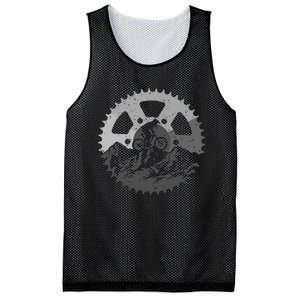 Mountain Biking Art Mtb Mountain Biker Mesh Reversible Basketball Jersey Tank