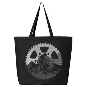 Mountain Biking Art Mtb Mountain Biker 25L Jumbo Tote