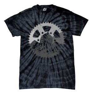 Mountain Biking Art Mtb Mountain Biker Tie-Dye T-Shirt