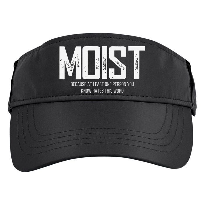 Moist Because At Least One Person You Know Hates This Word Adult Drive Performance Visor