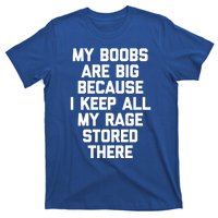 My Boobs Are Big Because I Keep All My Rage Stored There Gift T-Shirt