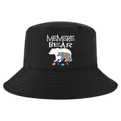 Memere Bear Autism Awareness Autism Mama Mom Mommy T Cool Comfort Performance Bucket Hat