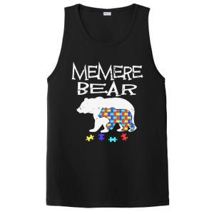 Memere Bear Autism Awareness Autism Mama Mom Mommy T PosiCharge Competitor Tank