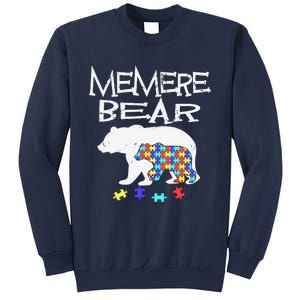 Memere Bear Autism Awareness Autism Mama Mom Mommy T Sweatshirt