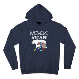 Memere Bear Autism Awareness Autism Mama Mom Mommy T Tall Hoodie