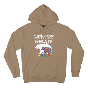 Memere Bear Autism Awareness Autism Mama Mom Mommy T Hoodie