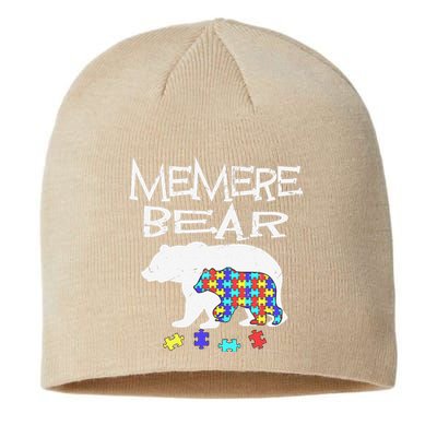 Memere Bear Autism Awareness Autism Mama Mom Mommy T Sustainable Beanie