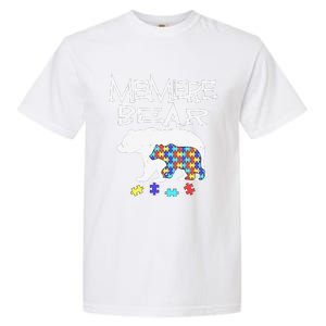 Memere Bear Autism Awareness Autism Mama Mom Mommy T Garment-Dyed Heavyweight T-Shirt