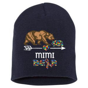 Mimi Bear Autism Awareness Autism Mimi Tee Short Acrylic Beanie