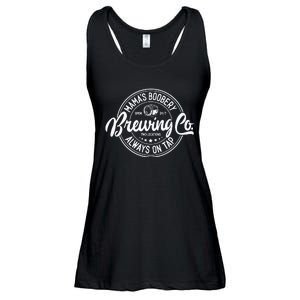 Mamas Boobery Always On Tap Brewing Co Breastfeeding Gift Mamas Boober Ladies Essential Flowy Tank