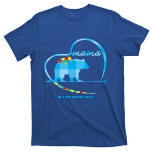 Mama Bear Autism Awareness Mom Mother Funny Gift S Gift T-Shirt