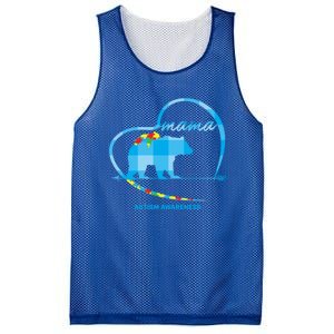 Mama Bear Autism Awareness Mom Mother Funny Gift S Gift Mesh Reversible Basketball Jersey Tank