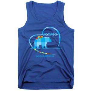 Mama Bear Autism Awareness Mom Mother Funny Gift S Gift Tank Top