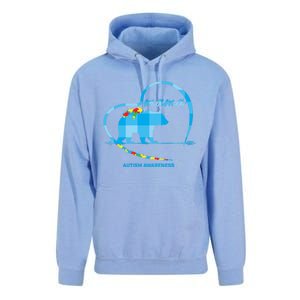 Mama Bear Autism Awareness Mom Mother Funny Gift S Gift Unisex Surf Hoodie