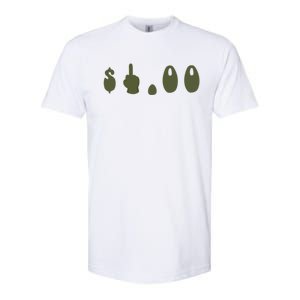 My Bank Account Said No Funny Gift Softstyle CVC T-Shirt