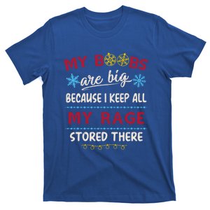 My Boobs Are Big Because I Keep All My Rage Stored There Gift T-Shirt