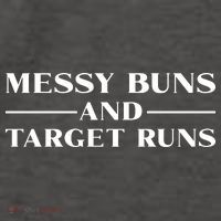 Messy Buns And Target Runs Vector Backpack