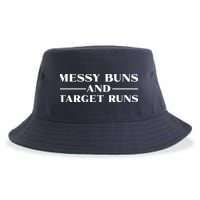 Messy Buns And Target Runs Sustainable Bucket Hat