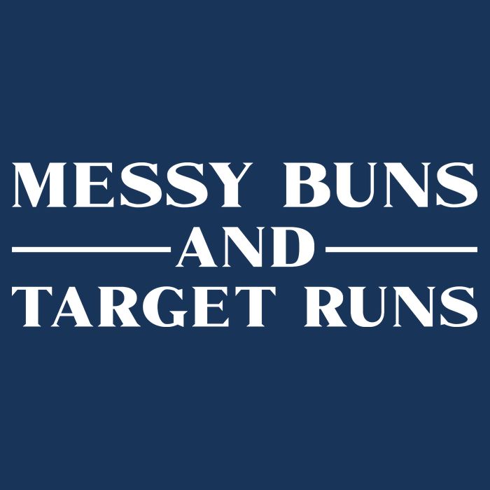 Messy Buns And Target Runs 7-Panel Snapback Hat