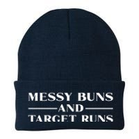 Messy Buns And Target Runs Knit Cap Winter Beanie