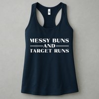 Messy Buns And Target Runs Womens Tank Top