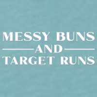 Messy Buns And Target Runs Sueded Cloud Jersey T-Shirt