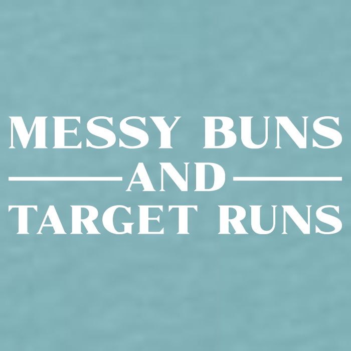 Messy Buns And Target Runs Sueded Cloud Jersey T-Shirt
