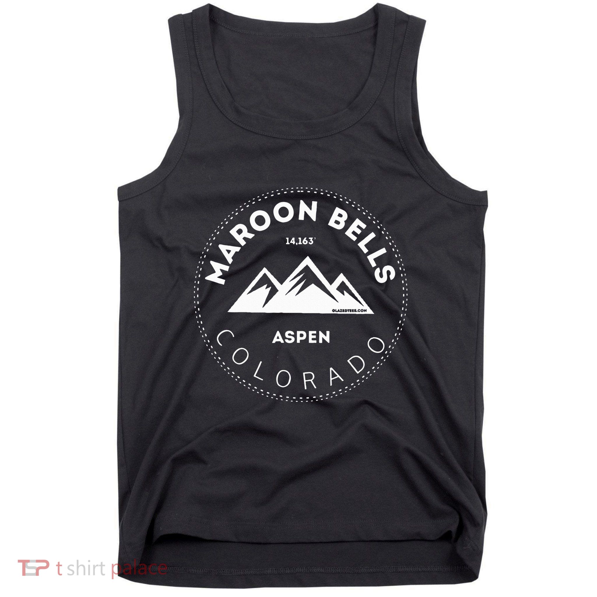 Maroon Bells Aspen Colorado Mountain Adventure Tank Top