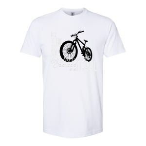 My Bike And Me Twice As Cool Funny Mountain Bike Cool Gift Softstyle CVC T-Shirt