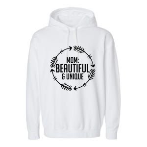 Mom Beautiful And Unique Meaningful Gift Mother's Day Gift Garment-Dyed Fleece Hoodie