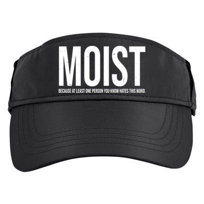 MOIST Because At Least One Person You Know Hates This Word Adult Drive Performance Visor