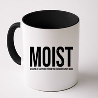 MOIST Because At Least One Person You Know Hates This Word Mug