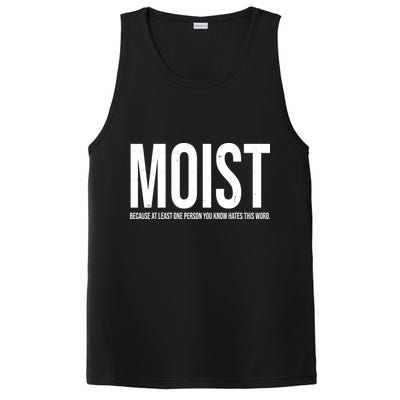 MOIST Because At Least One Person You Know Hates This Word PosiCharge Competitor Tank
