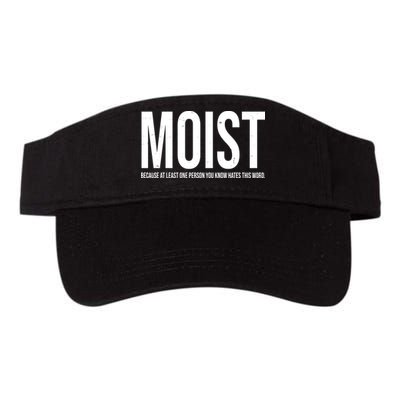 MOIST Because At Least One Person You Know Hates This Word Valucap Bio-Washed Visor