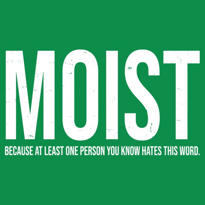 MOIST Because At Least One Person You Know Hates This Word Button