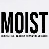 MOIST Because At Least One Person You Know Hates This Word Garment-Dyed Sweatshirt
