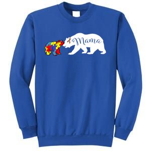 Mama Bear Autism Awareness Sweater Proud Mom Grandma Gift Sweatshirt