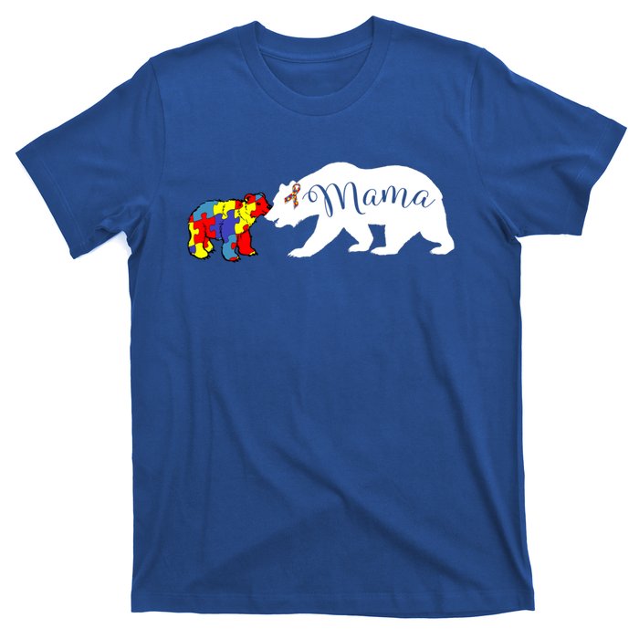 Mama Bear Autism Awareness Sweater Proud Mom Grandma Gift T-Shirt