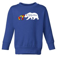 Mama Bear Autism Awareness Sweater Proud Mom Grandma Gift Toddler Sweatshirt