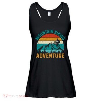 Mountain Biking Adventure Ladies Essential Flowy Tank