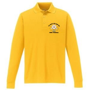 My Boots Are Made For Curb Stomping Performance Long Sleeve Polo