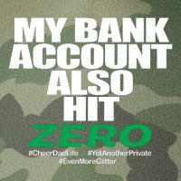 My Bank Account Also Hit Zero Legacy Tie Dye Trucker Hat